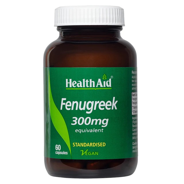 Fenugreek 300mg Equivalent - 60 Capsules