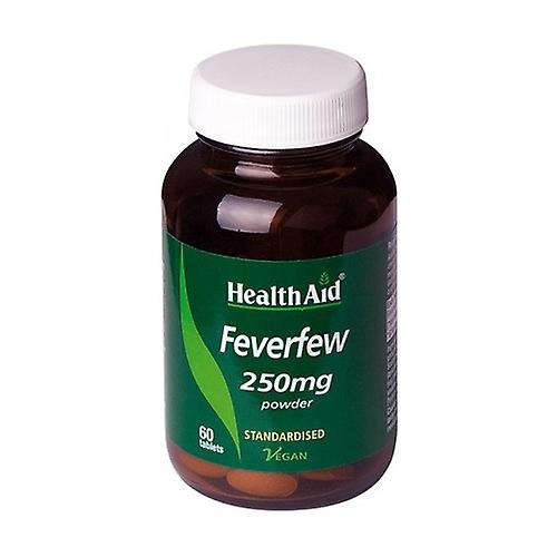 Feverfew Extract 250mg - Standardised - 60 Tablets