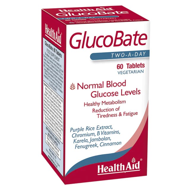 GlucoBate NEW - 60's Tablets