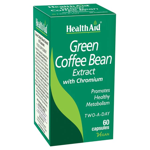 Green Coffee Bean Extract New - 60's Vegicaps