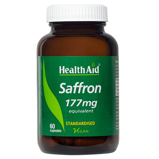 Saffron 177mg Equivalent - 60 Capsules