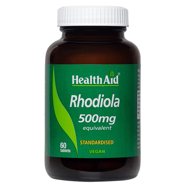 Rhodiola 500mg Equivalent - 60 Tablets