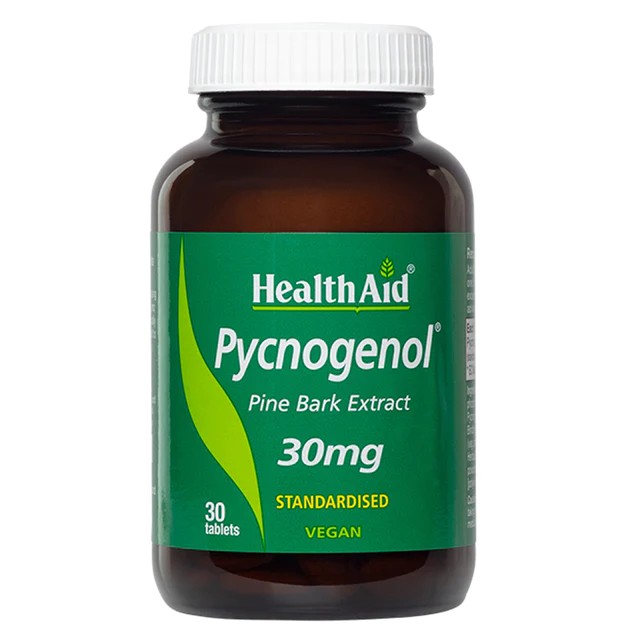 Pycnogenol Extract 30mg - Standardised - 30 Tablets