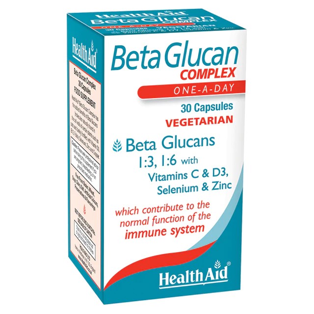 Beta Glucans Complex NEW - 30's Capsules