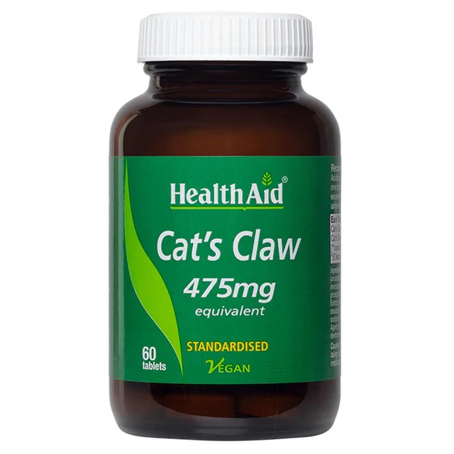 Cat's Claw - 475mg Equivalent - 60 Tablets