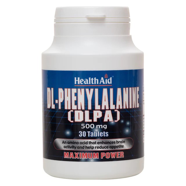 DL-Phenylalanine (DLPA) 500mg - 30 Tablets