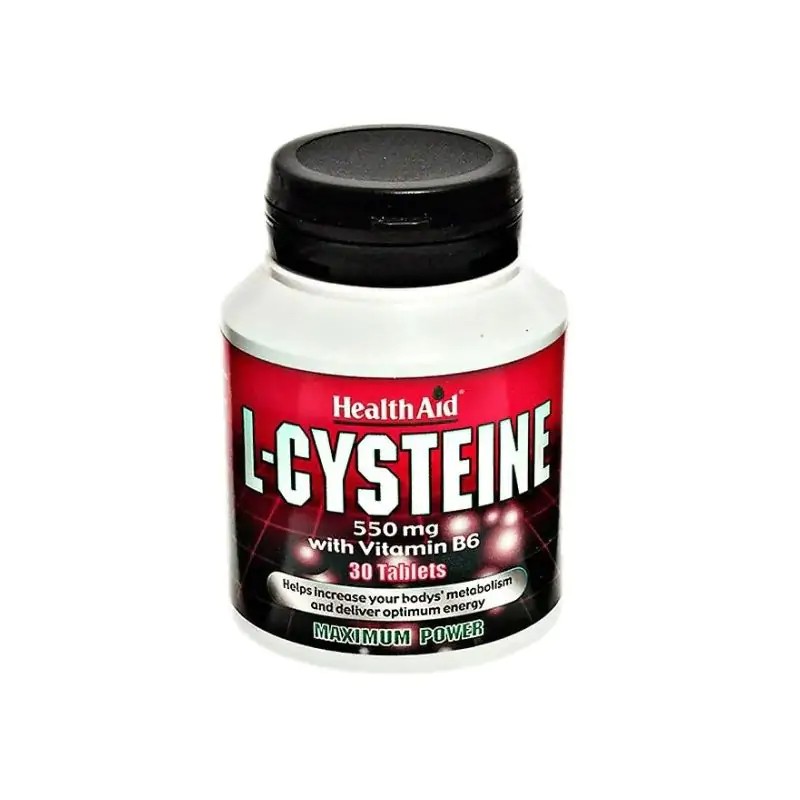 L-Cysteine 550mg - 30 Tablets