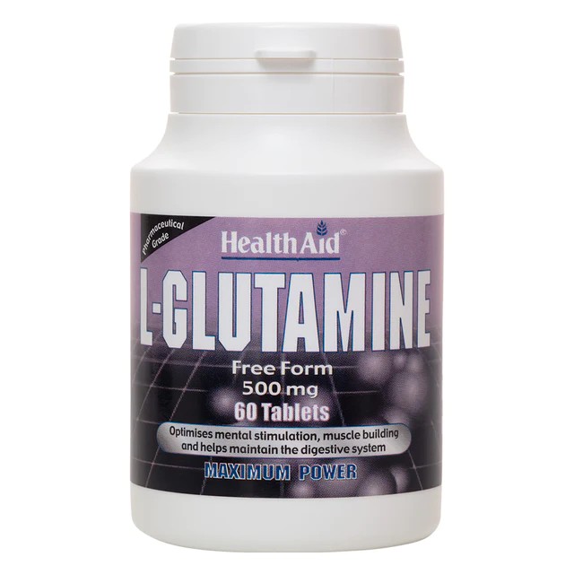 L-Glutamine 500mg - 60 Tablets