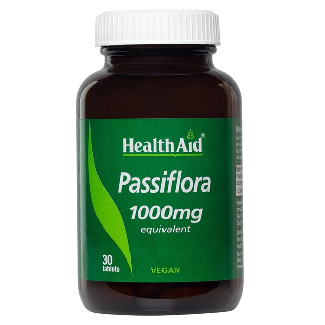Passiflora 1000mg Equivalent - 30 Tablets