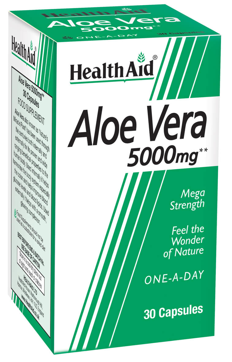 Aloe Vera 5000mg - 30 Capsules