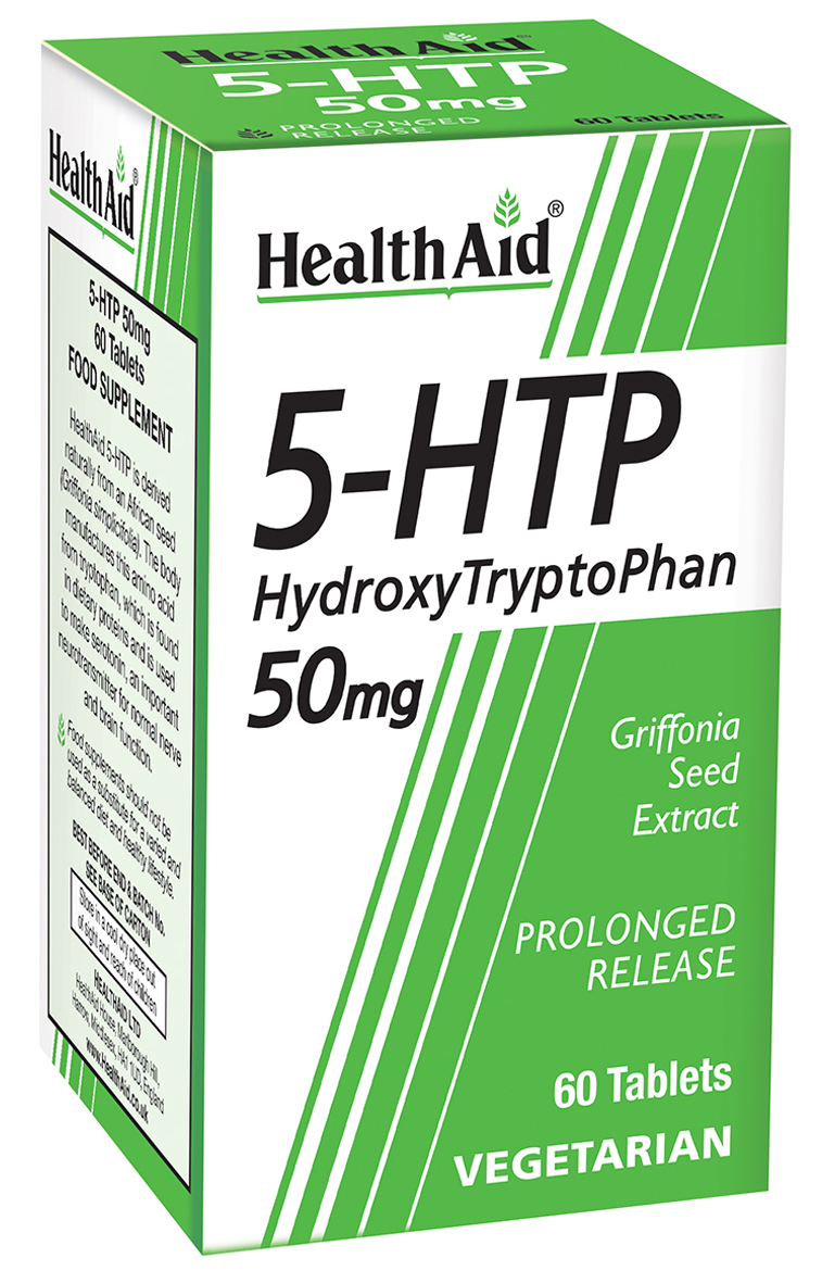 5-HTP 50mg - Prolonged Release - 60 Tablets