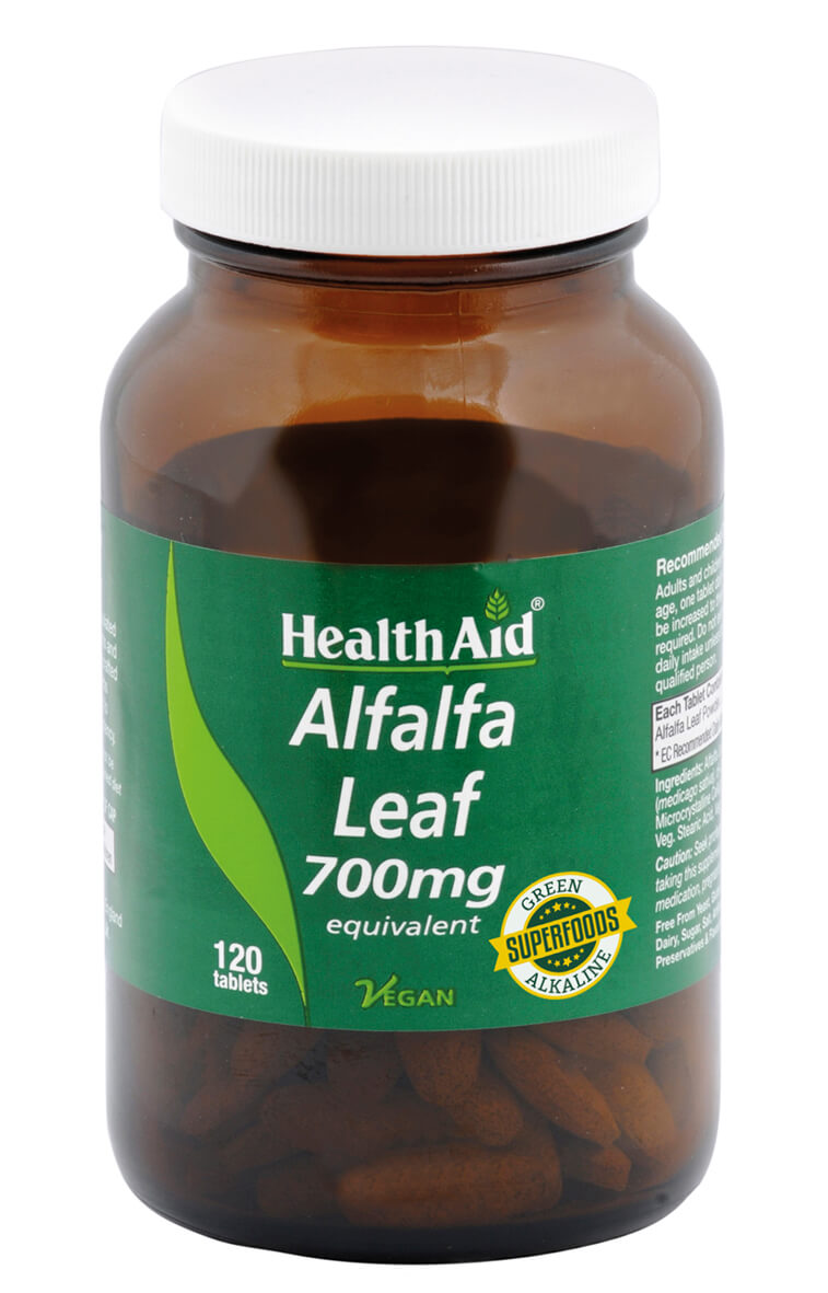 Alfalfa 700mg Equivalent - 120 Tablets